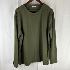 Deyeek Chemo Shirts Large Port Access Post Shoulder Surgery Recovery Green Shirt